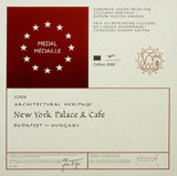 EU Nostra Awards NEW YORK